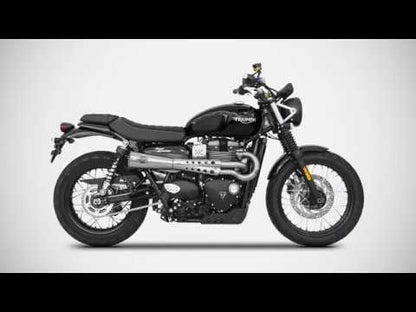 ZARD Exhaust "Tiger 70" Full Kit Triumph Street Scrambler 900 2017-2020