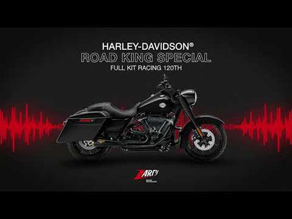 ZARD Exhaust Road King Special Full Kit 2:1 "120Th" Limited Edition Harley Davidson 2017-2023