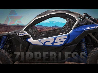 Tusk Zipperless Upper Door Kit Can-Am Maverick X3 900/DS/RS/Turbo/X 2017-2025