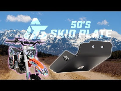 Tusk Aluminum Skid Plate GASGAS MC 50 2021–2023