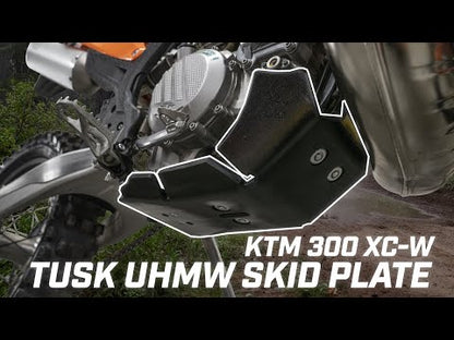 Tusk Severe Impact UHMW Dirt Bike Skid Plate Husqvarna FC 250 2022-2026