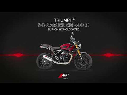ZARD Exhaust Full Kit Triumph Scrambler 1200 2024-2025