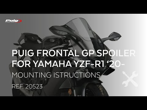Puig GP Front Spoiler Yamaha YZF-R1/R1M 2020-2025 | Adventure Parts