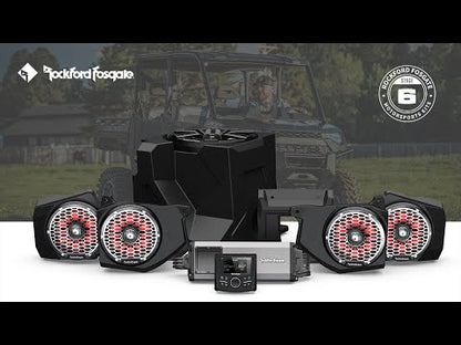 Rockford Fosgate Stage 6 Audio System (Gen-2) Polaris Ranger 2018+