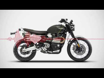 ZARD Slip-On Triumph Scrambler 1200 Exhaust 2019-2020