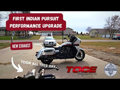 Toce Pro-Comp 2 to 1 Full Exhaust System - Indian Challenger