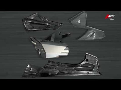ZARD "Mako" Slip-On Kit Exhaust Ducati Diavel V4 Exhaust 2023-2024