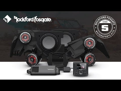 Rockford Fosgate Stage 5 Audio System (Gen-3) Can-Am X3 2017+