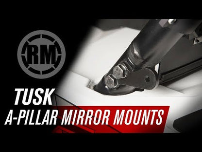 Tusk Alloy UTV Mirror Kit w/A-Pillar Mounts Can-Am Maverick Sport 1000 2018-2026