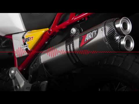 ZARD Exhaust Slip-On Moto Guzzi V85 Tt 2019-2023