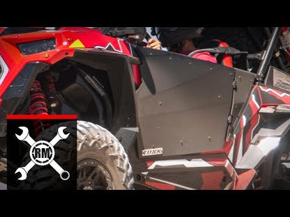 Tusk Barrier Pro Fit Doors Black Powder Coated Polaris RZR XP 1000 2014–2023