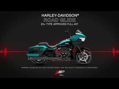 ZARD Exhaust Road Glide 2:1 Full Kit Harley Davidson 2025-2026