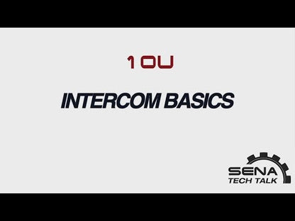 Sena 10U Bluetooth Communication System Shoei Helmets