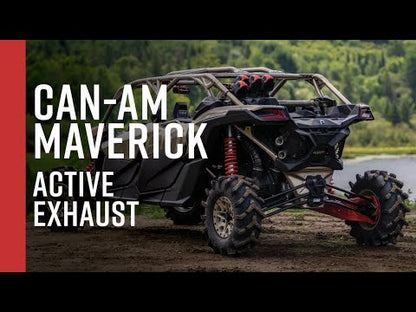 MBRP Dual-Out Active Exhaust Can-Am Maverick X3 2017-2025