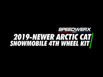 Speedwerx 4th Wheel Kit 8" Wheels Arctic Cat ZR 600/858 2024-2026