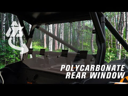 Tusk UTV Polycarb Rear Window Polaris GENERAL 1000 Deluxe EPS 2016-2025