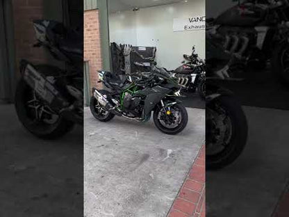 Vandemon Bimodal Stealth Titanium Exhaust System Kawasaki H2 SE SX 2018-2026