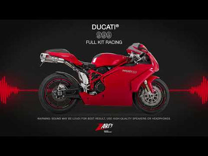 ZARD Exhaust Shallow Sump Single Seat Full Kit Ducati 999 2003-2006