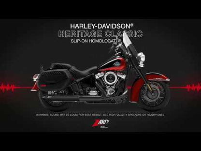 ZARD Slip-On Exhaust Harley-Davidson Heritage Classic 2025