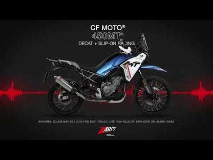 ZARD Header Decat CFMoto 450 MT 2024-2025