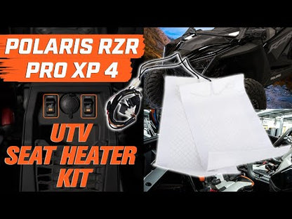 Tusk UTV Seat Heater Kit Polaris RZR Pro R 4 Sport 2020-2025