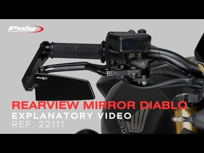 Puig Rearview Left Mirror Diablo Universal