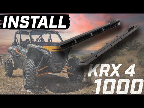 Tusk Rock Sliders Black Kawasaki Teryx KRX 1000 2020–2026