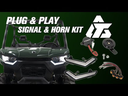 Tusk Plug and Play UTV Signal & Horn Kit Can-Am Commander 1000 DPS 2021–2025