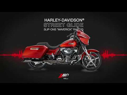 ZARD Slip-Ons Exhaust "Maverick" Harley Davidson Street Glide 2021-2024