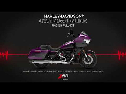 ZARD Exhaust CVO Road Glide 2:1 Harley Davidson 2025-2026