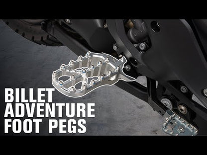 Tusk Edge Billet Adventure Foot Pegs Suzuki DR-Z 400 2000–2024