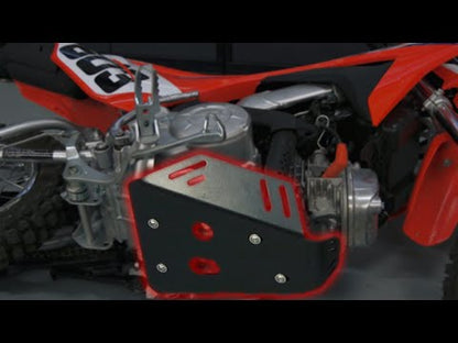 Tusk Aluminum Skid Plate Honda CRF110F 2019–2026