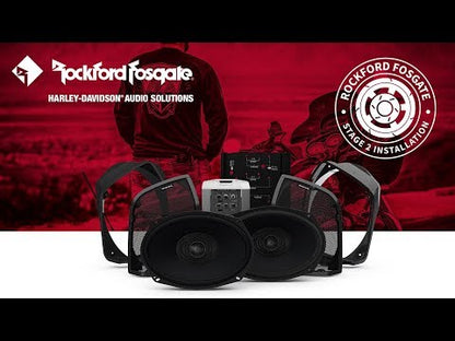 Rockford Fosgate Speaker & Amp Kit Road King® (Gen-1) 1998-2013
