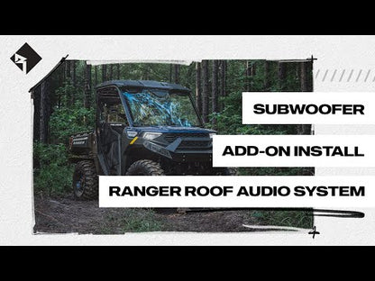 Rockford Fosgate Front & Rear Audio Roof for Select Polaris Ranger Crew Models 2018+