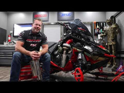 Straightline Performance Lightweight Muffler (Polished Stainless Steel) Polaris Matryx Patriot Boost 2022-2027