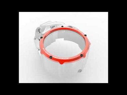 DBK Clear Clutch Cover Oil Bath 3D-EVO Ducati Diavel 1260 2019-2022