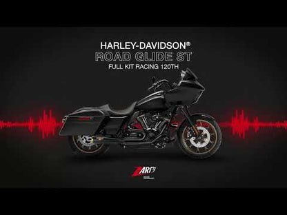 ZARD Exhaust Road Glide ST Full Kit 2:1 "120Th" Limited Edition Harley Davidson 2017-2023