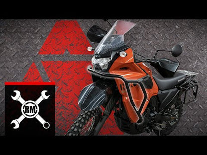 Tusk Lower Crash Bars Black Kawasaki KLR 650 2022-2025