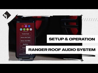 Rockford Fosgate Front & Rear Audio Roof for Select Polaris Ranger Crew Models 2018+