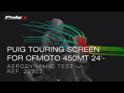 Puig Touring Windscreen CFMOTO 450MT 2023-2026