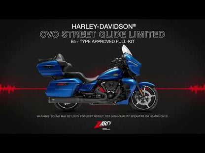 ZARD Exhaust CVO Street Glide Limited 2:1 Full Kit Harley Davidson 2025-2026