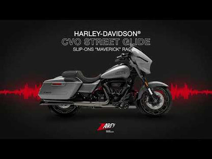 ZARD Slip-Ons Exhaust "Maverick" Harley Davidson Cvo Street Glide 2021-2024