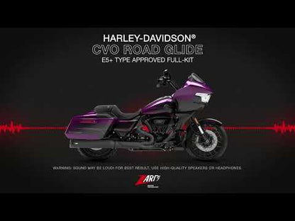 ZARD Exhaust CVO Road Glide 2:1 Harley Davidson 2025-2026