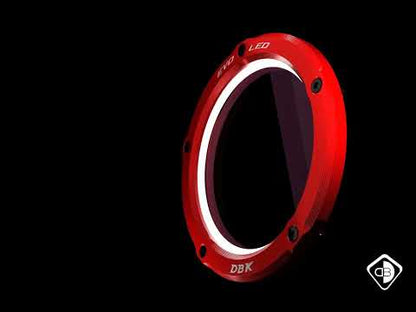 DBK Led Transformation Kit For Clear Clutch Cover Ducati Diavel V4 2023-2025