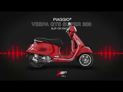 ZARD Exhaust Slip-On Piaggio Vespa Gts Super 300 2022-2024