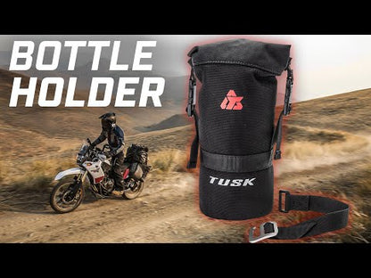 Tusk Pilot Motorcycle Pannier Bags w/ Bottle Holders