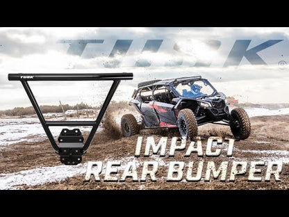 Tusk Impact Rear Bumper Can-Am Maverick X3 DS Turbo 64 Inch 2022–2024