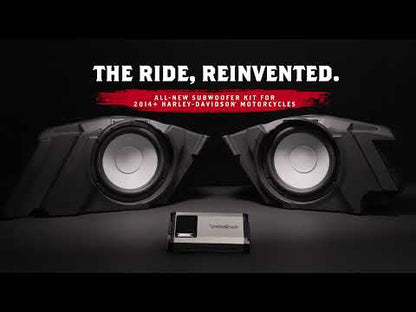 Rockford Fosgate’s Dual 10" Saddlebag Subwoofer Kit Harley-Davidson Street Glide & Road Glide 2014-2023