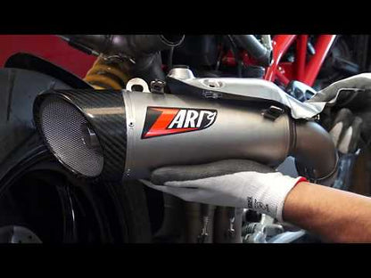ZARD "Gt" Slip-On Ducati Hypermotard 950/Sp Exhaust 2019-2023