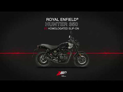 ZARD Exhaust Slip-On Royal Enfield Hntr 350 2022-2024